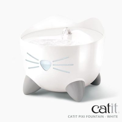 Catit PIXI Cat Drinking Fountain - White