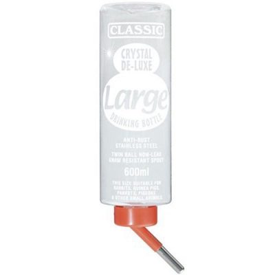 Classic Crystal Deluxe Small Animal Water Bottles - Large 600ml