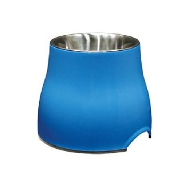 Dogit Large Elevated Dog Dish - Blue