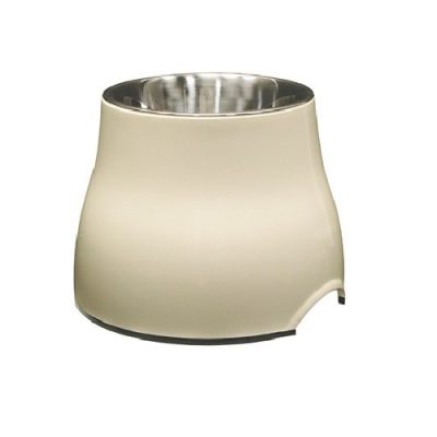 Dogit Large Elevated Dog Dish - White