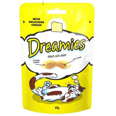 Dreamies 60G Cat Treats - Cheese