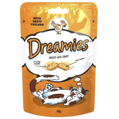 Dreamies 60G Cat Treats - Chicken