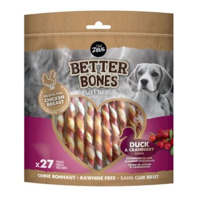 Zeus BetterBones Twists - Duck & Cranberry 27pk