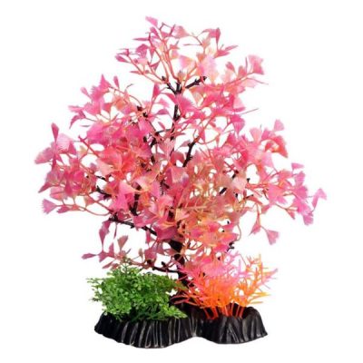 Aqua One Ecoscape Medium Aquatic Plants - Red Fan Palm Tree