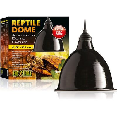 Exo Terra Reptile Aluminium Dome Fixture - Large