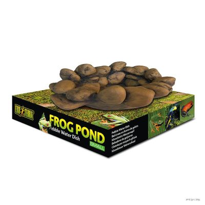 Exo Terra Frog Pond Pebble Water Dish - Small