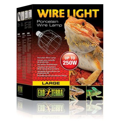 Exo Terra Porcelain Wire Lamp - Large