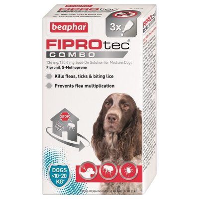 FIPROtec Combo Spot-On Medium Dog - 3 Pipettes