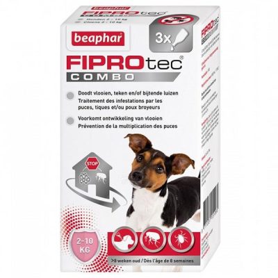 FIPROtec Combo Spot-On Small Dog - 3 Pipettes