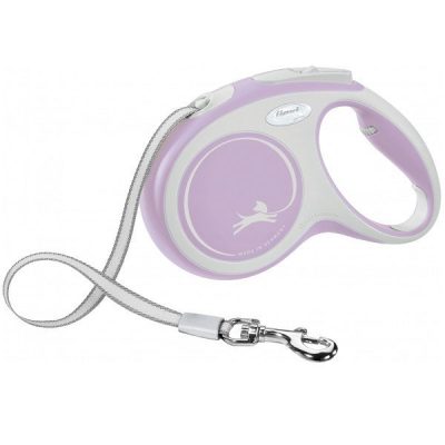 Flexi NEW Comfort Retractable Tape Dog Lead - Pink, M: 5 m