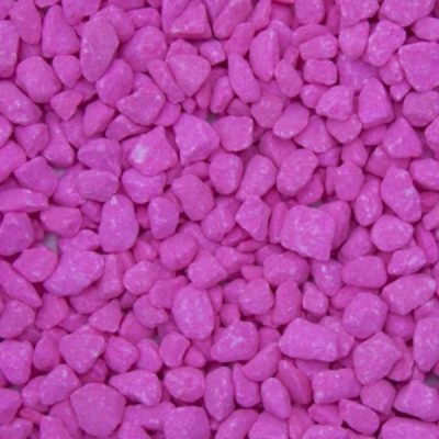 Unipac Fluoro Gravel - 10kg, Magenta