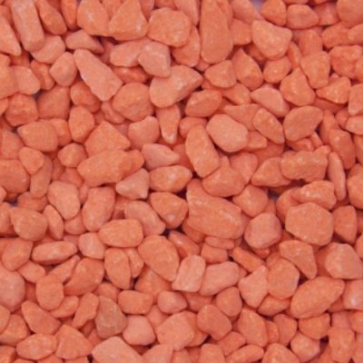 Unipac Fluoro Gravel - 10kg, Orange