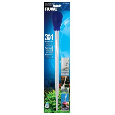 Fluval 3-in-1 Waste Remover & Feeder - Large