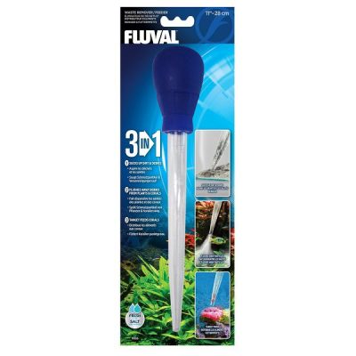 Fluval 3-in-1 Waste Remover & Feeder - Small