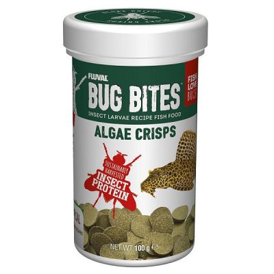 Fluval Bug Bites Algae Crisps - 100g