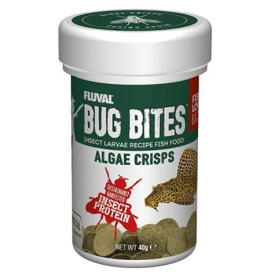 Fluval Bug Bites Algae Crisps - 40g