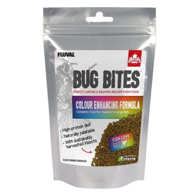 Fluval Bug Bites Colour Enhancing Granules - 125g