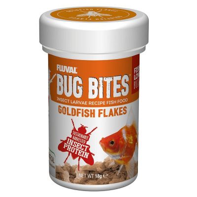 Fluval Bug Bites Goldfish Flakes - 18g