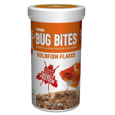 Fluval Bug Bites Goldfish Flakes - 90g