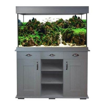 Fluval Shaker 345L Aquarium & Cabinet Slate Grey