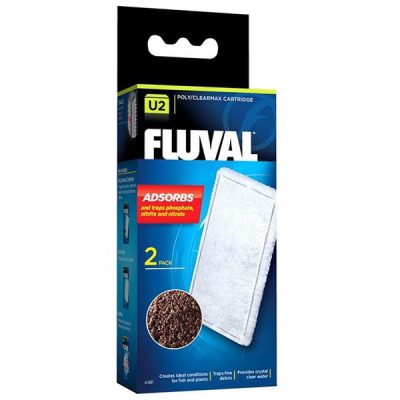 Fluval U Poly / Clearmax Cartridge - 2 Pack - U2
