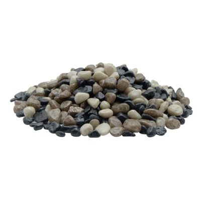 Marina Decorative Aquarium Gravel 10kg - Grey /Black