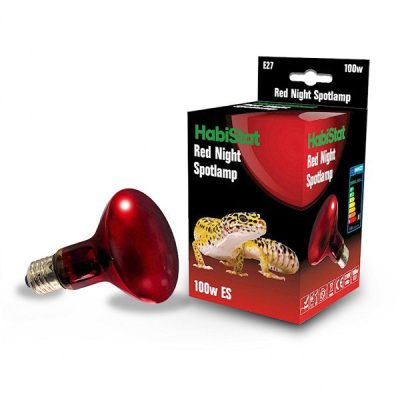 HabiStat Red Night Spot Lamp (Screw) - 100 watt