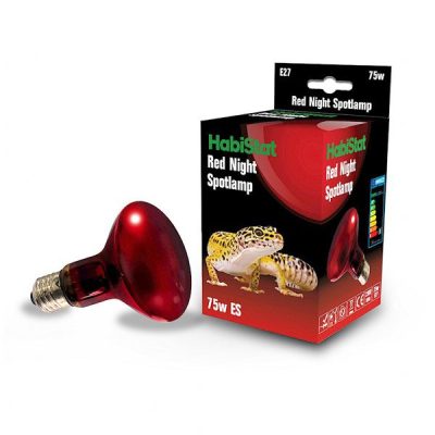 HabiStat Red Night Spot Lamp (Screw) - 75 watt