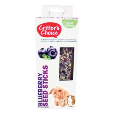 Happy Pet Critter's Choice Seed Sticks - Blueberry
