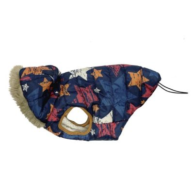 Go Walk Star Design Dog Jacket - Large