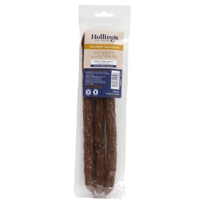 Hollings Dog Sausages - Venison