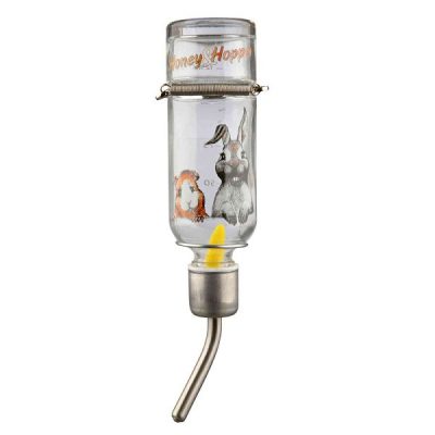 Trixie Honey & Hopper Glass Water Bottle - 125ml