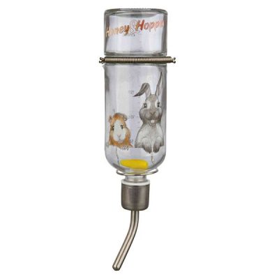 Trixie Honey & Hopper Glass Water Bottle - 250ml