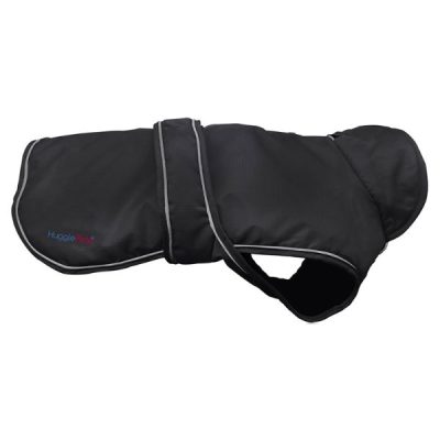HugglePets Arctic Armour Dog Coat - Black - Sml