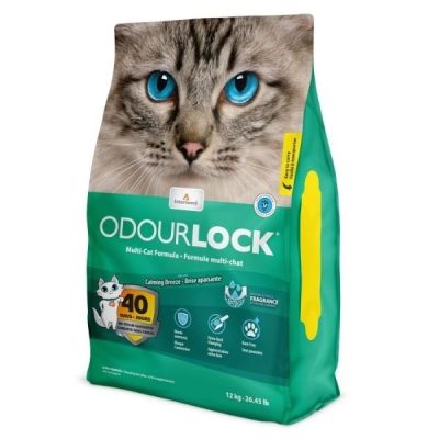 Intersand Odourlock Clumping Litter - Calming Breeze 12kg