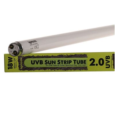 Komodo Fluorescent T8 Bulb UVB Tube 2% - 18W