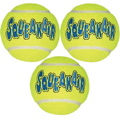 KONG Air Squeaker Tennis Ball 3pk - X-Small