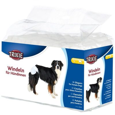 Trixie Disposable Female Dog Diapers - Large (38 to 56 cm)