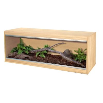 VivExotic Repti-Home Vivarium - Oak, Large