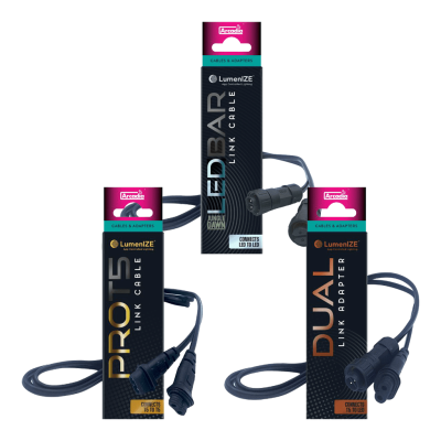 Arcadia LumenIZE 1.2m Linking Cable - T5 to LED