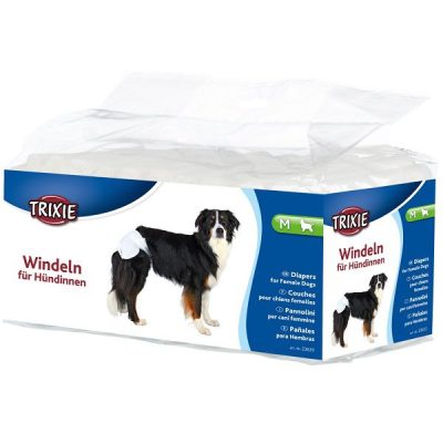 Trixie Disposable Female Dog Diapers - Medium (32 to 48 cm)