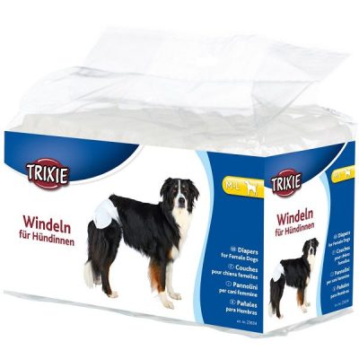 Trixie Disposable Female Dog Diapers - M-L (36 to 52 cm)