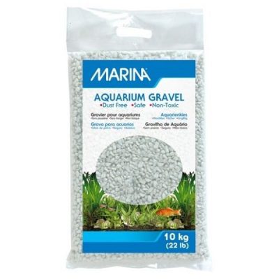 Marina Decorative Aquarium Gravel 10kg - White