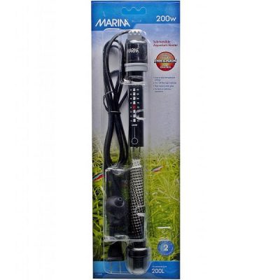 Marina Submersible Pre-Set Aquarium Heater - 200w