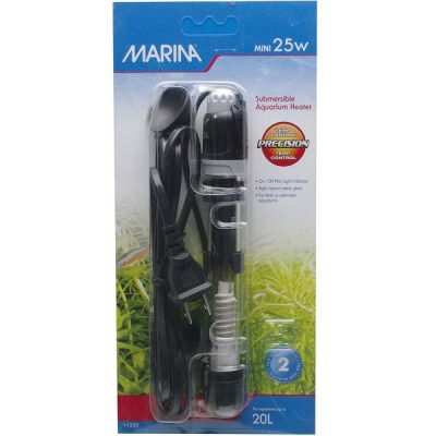 Marina Submersible Pre-Set Aquarium Heater - Mini - 25w
