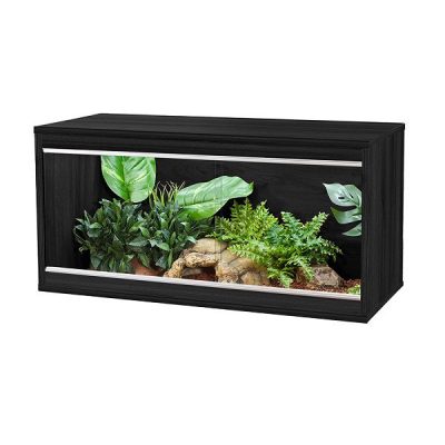 VivExotic Repti-Home Vivarium - Black, Medium