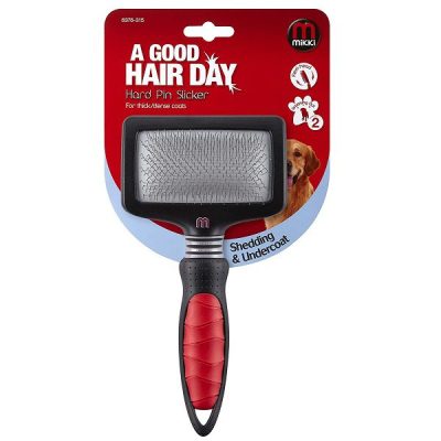 Mikki Hard Pin Slicker Brush - Large