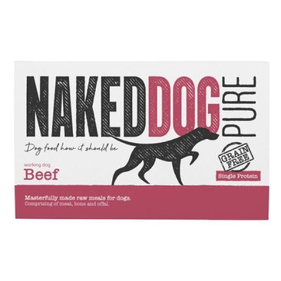 NakedDog Pure Raw Dog Meals - Beef