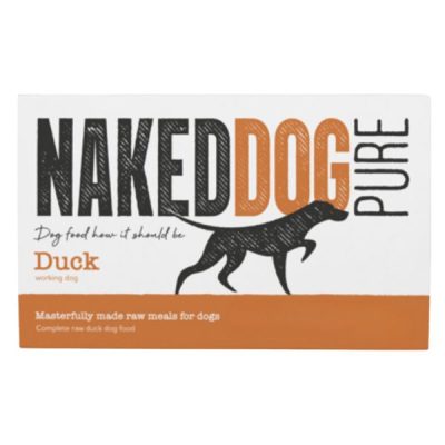 NakedDog Pure Raw Dog Meals - Duck