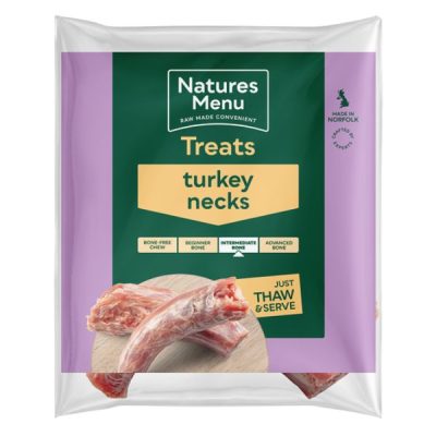 Natures Menu Chewing Bones & Meats - Turkey necks